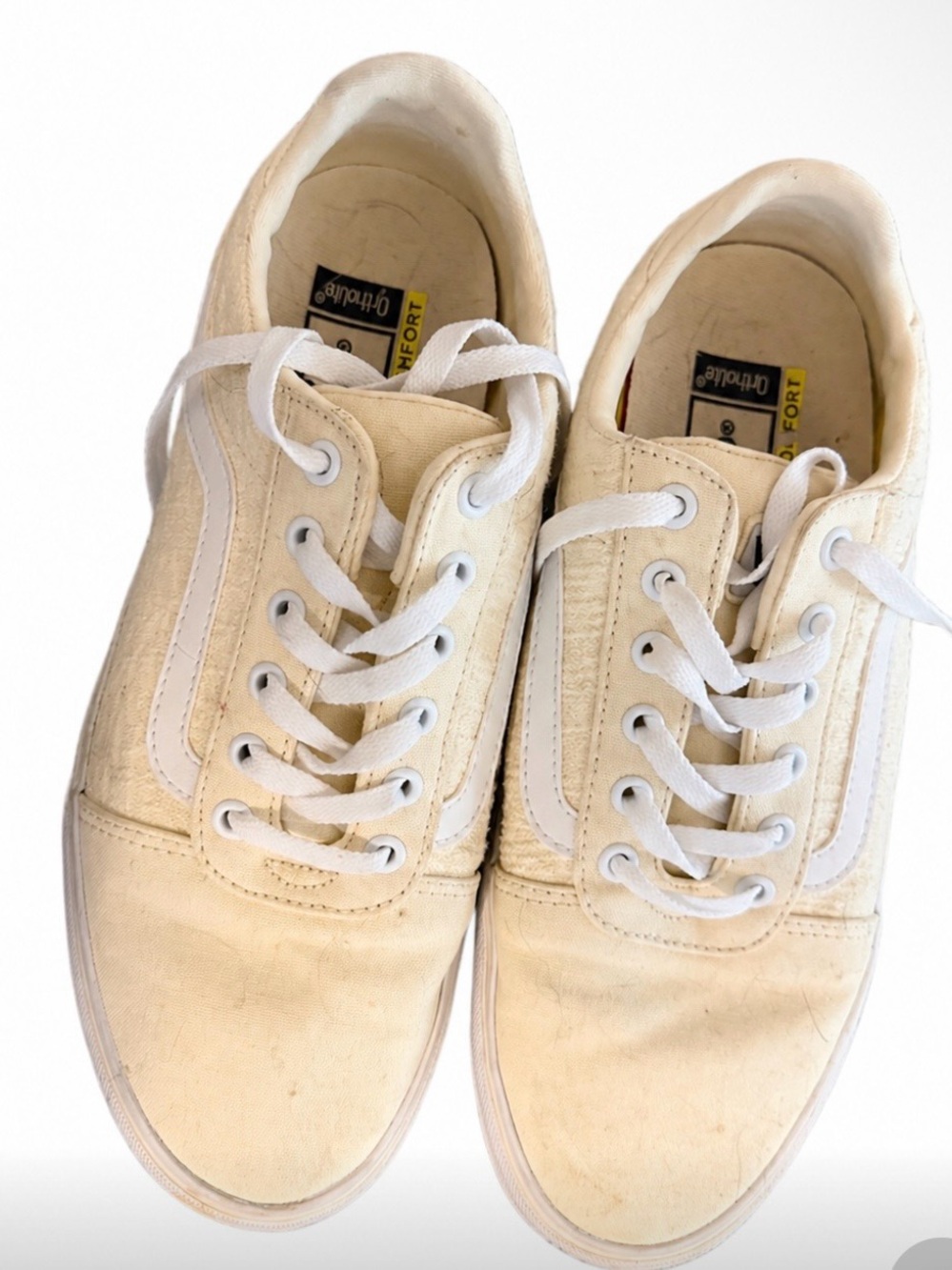 Yellow women’s vans